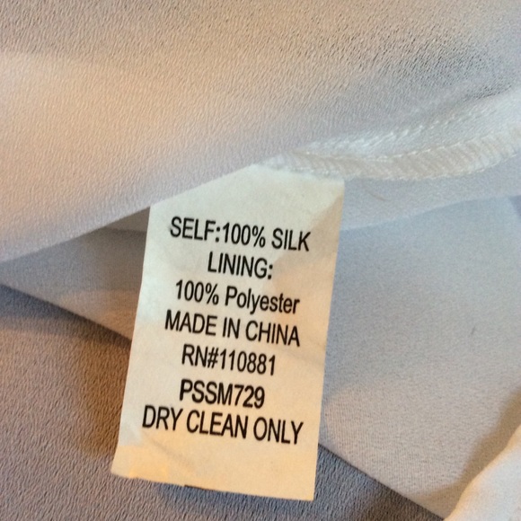 Sophia Michelle NWT Sheer Black Silk Skirt Sz 10 - Picture 10 of 13